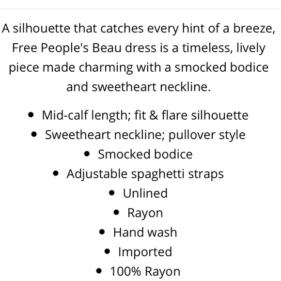 SOLD Free People - Picture 2 of 3